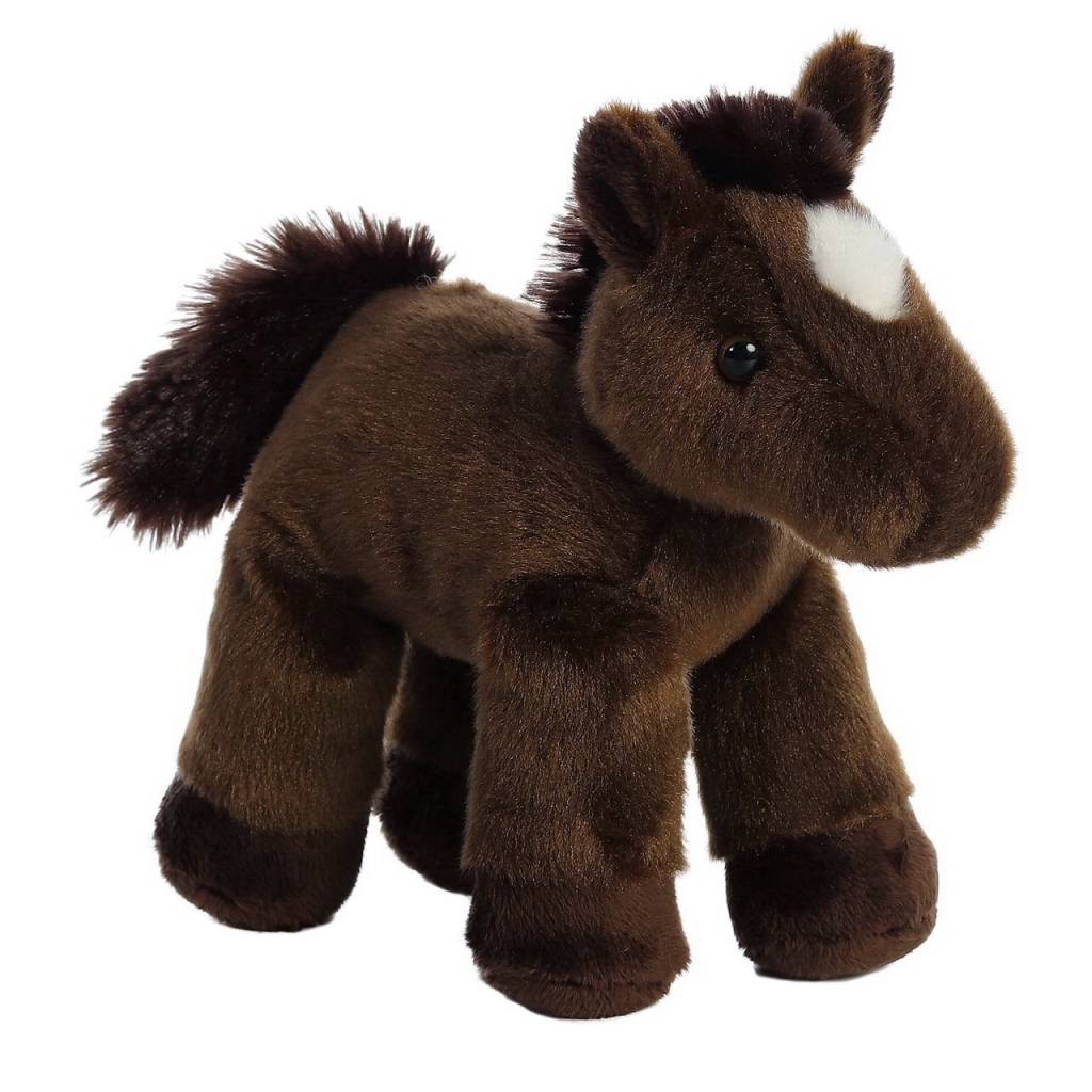 Plush Little Brownie Bay Horse