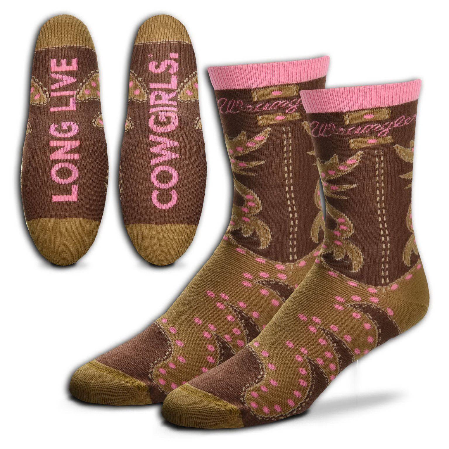 Wrangler Cowgirl Boot Socks