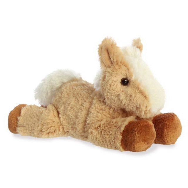 Plush Little Goldie Horse