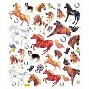 Horses & Horseshoes Stickers
