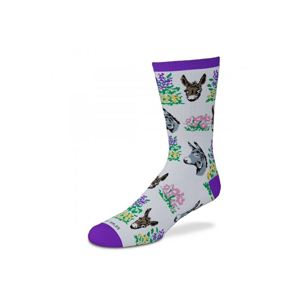 Donkey Blossoms Socks