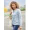 EQL by Kerrits Ladies Swiss Dot Peasant Top