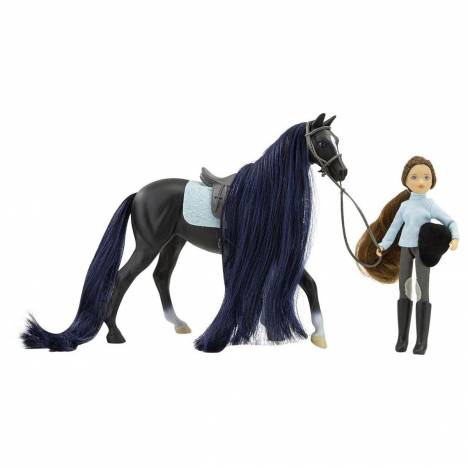 Breyer Jet And English Rider Charlotte