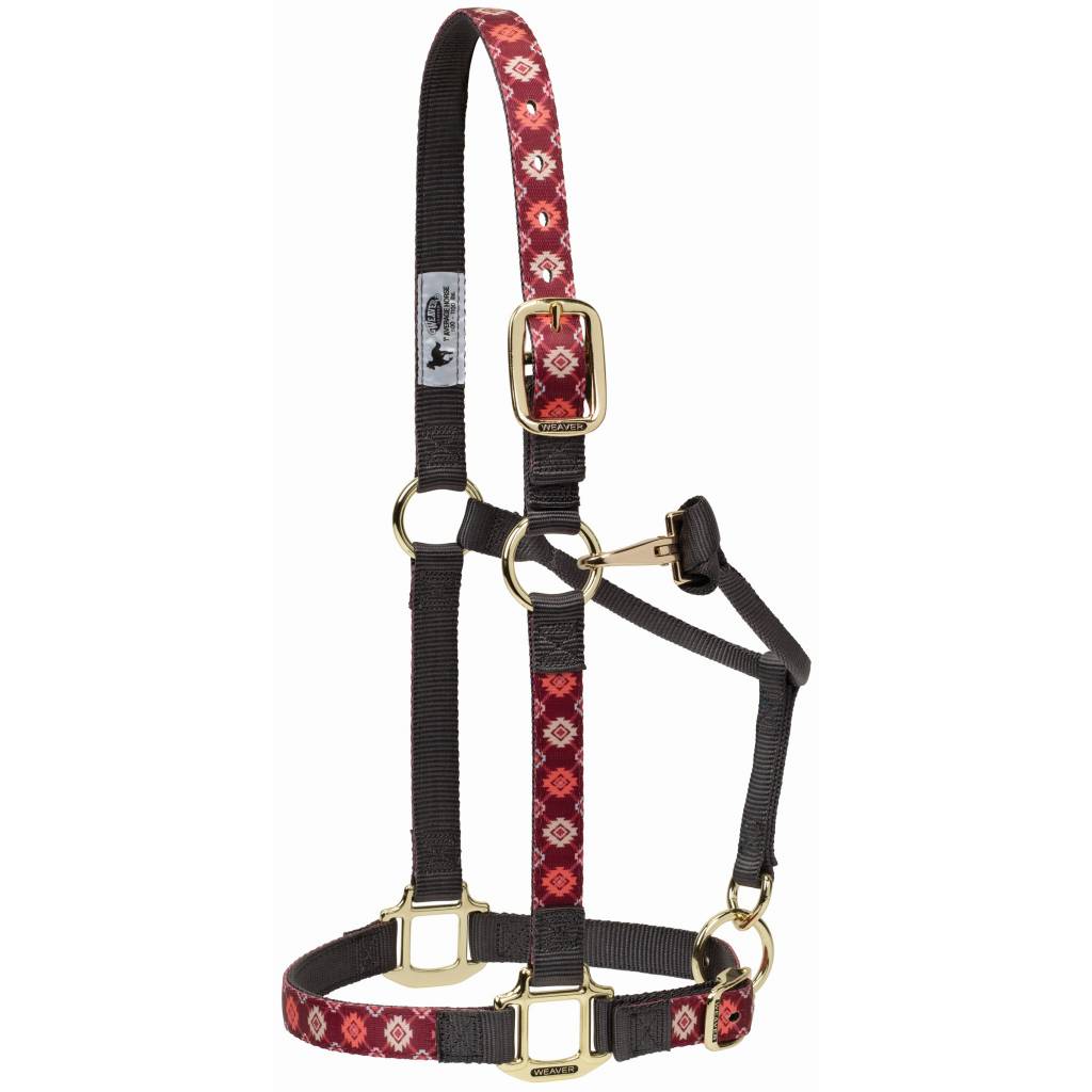 Weaver Patterned Adjustable Halter