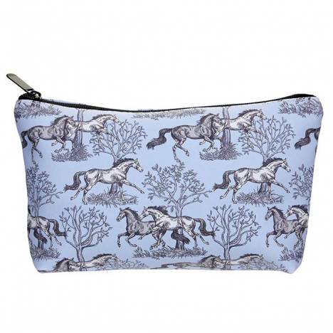 Kelley Toile Large Cosmetic Pouch