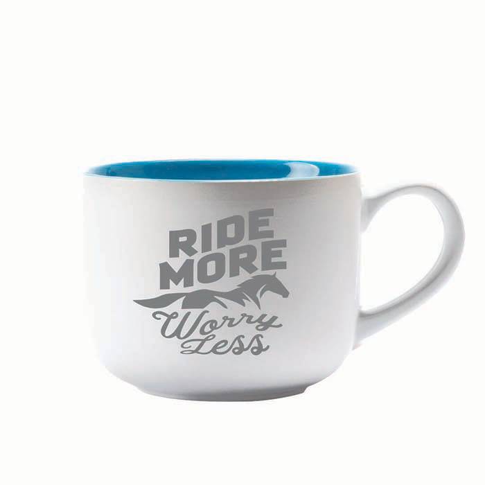 Kelley Ride More Worry Less Mug