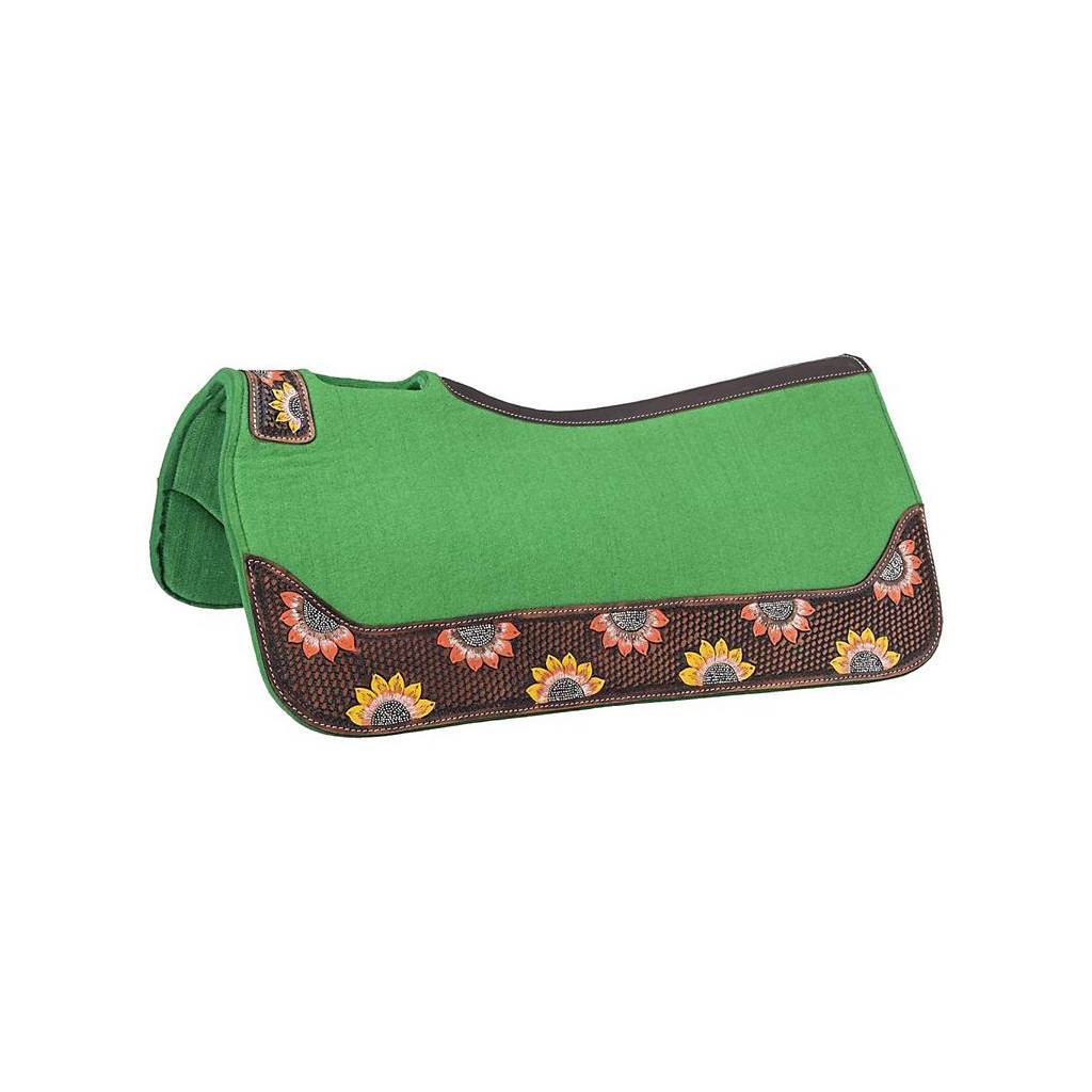 Tough-1 Sunflower Felt Saddle Pad