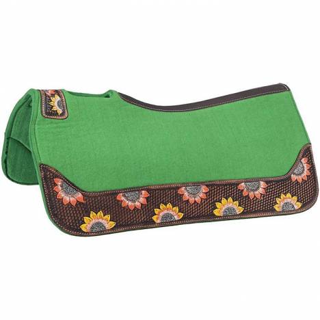 Tough-1 Sunflower Felt Saddle Pad