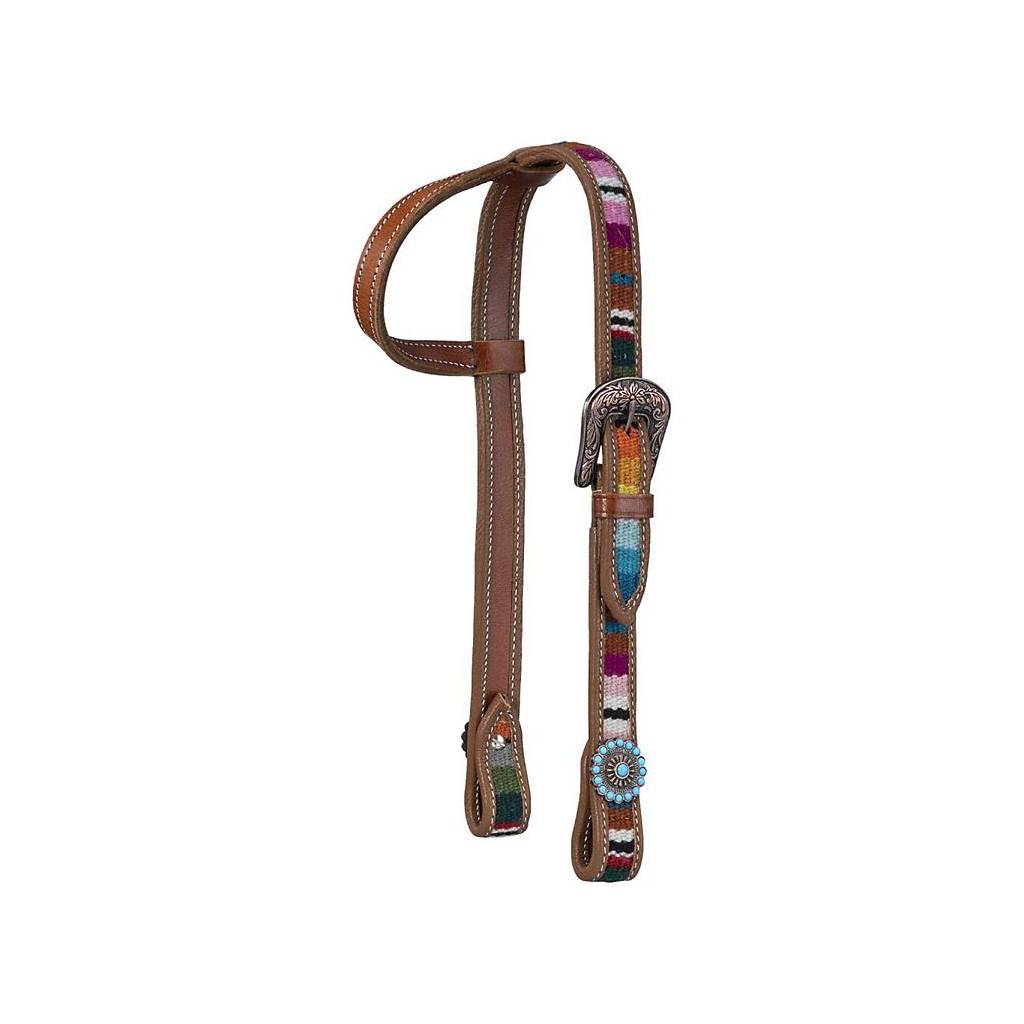 Tough-1 Serape Mini Single Ear Headstall