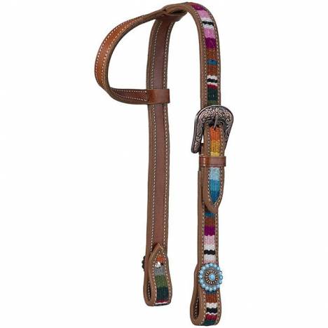 Tough-1 Serape Mini Single Ear Headstall