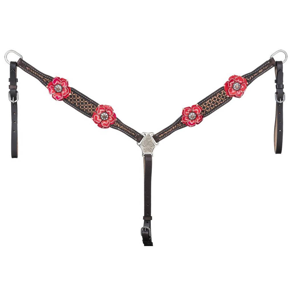 Tough-1 3D Zinnia Flower Breast Collar