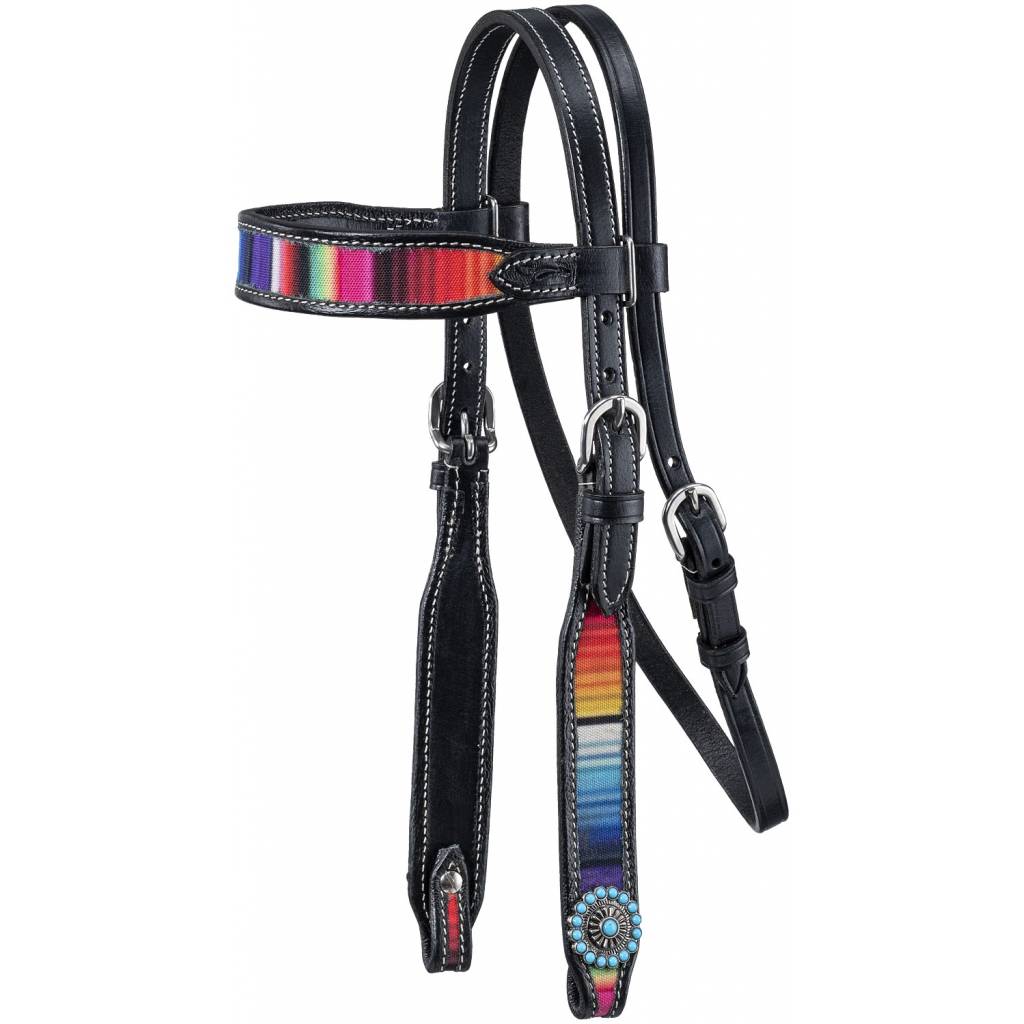 Tough-1 Serape Browband Headstall