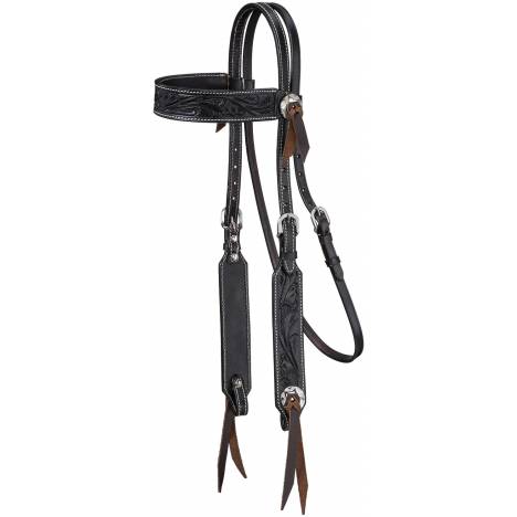 Tough-1 Clifton Browband Headstall with Conchos