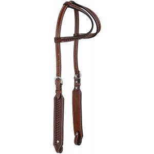 Tough-1 Bodie Double Ear Basket Tooled Headstall