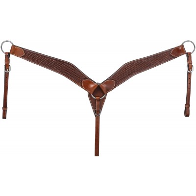 Tough-1 Bodie Basket Tooled Breast Collar