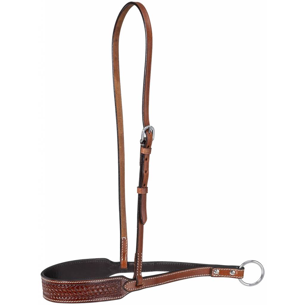 Tough-1 Bodie Basket Tooled Noseband/Tiedown