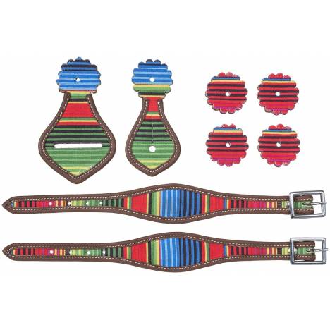 Tough-1 Serape Saddle Set