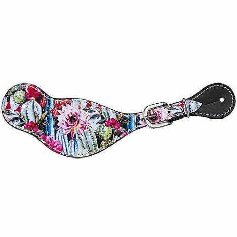 Tough-1 Ladies Cactus Flower Spur Straps