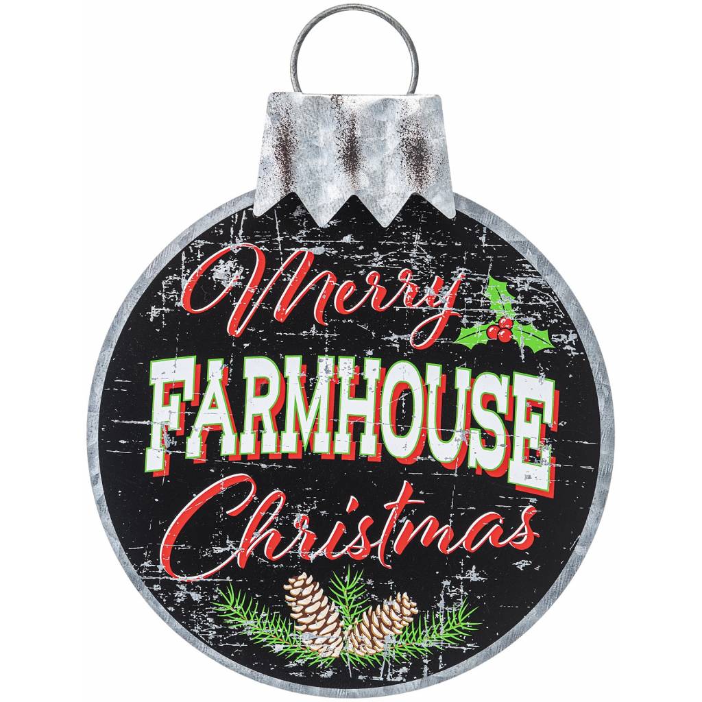 Gift Corral Metal Merry Christmas Sign