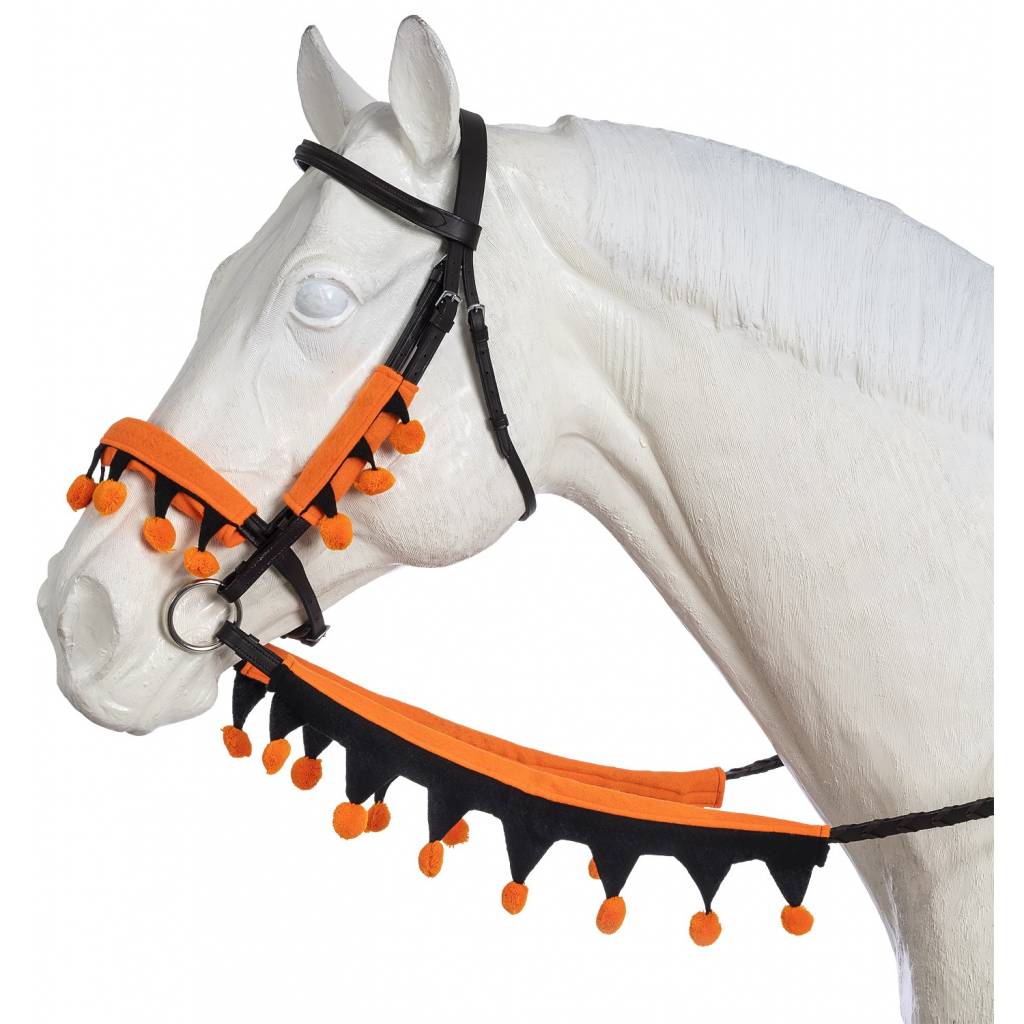 Tough-1 Halloween Rein and Halter Set