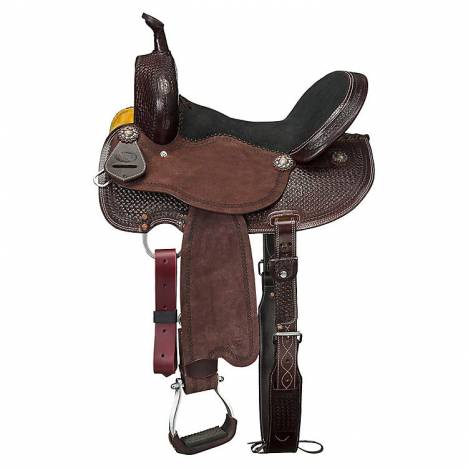 Tough-1 Greeley Round Skirt Barrel Saddle Package