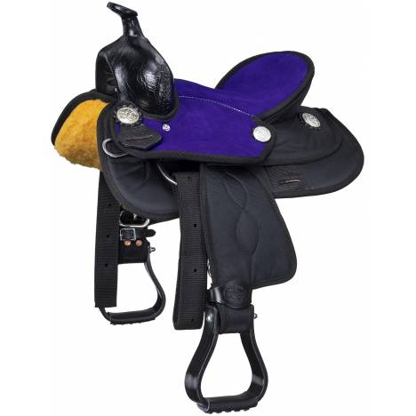 Eclipse by Tough-1 Synthetic Barrel Saddle