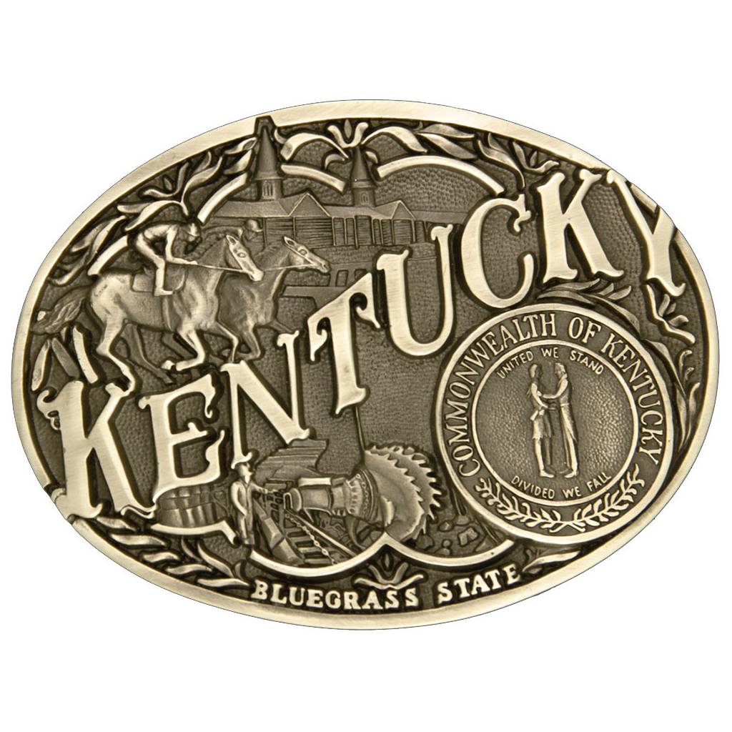 Montana Silversmiths Kentucky Attitude Buckle