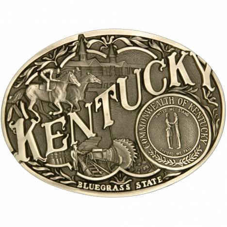 Montana Silversmiths Kentucky Attitude Buckle