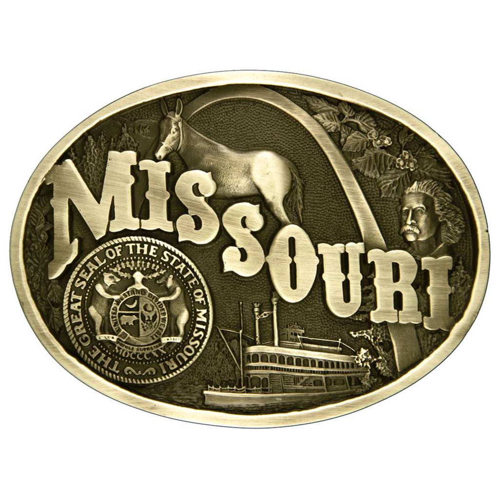 Montana Silversmiths Missouri Attitude Buckle