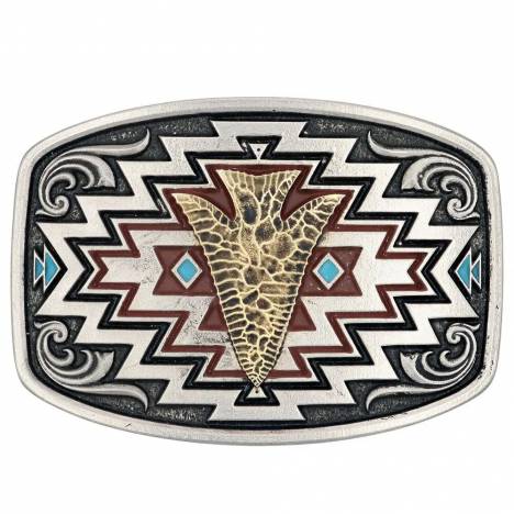 Montana Silversmiths Radiating Center of it All Arrow Belt Buckle