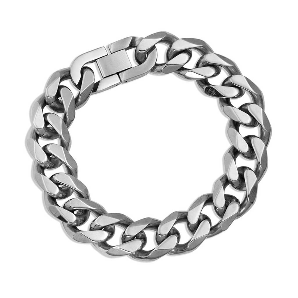 Montana Silversmiths Cuban Link Chain Bracelet