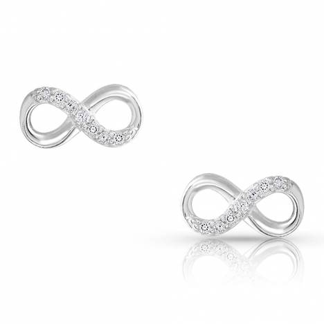 Montana Silversmiths Silver Shine Infinity Earrings