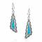 Montana Silversmiths Salem Dusk Geometric Opal Earrings