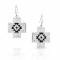 Montana Silversmiths Within the Storm Geometric Earrings