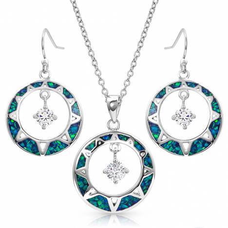 Montana Silversmiths Stay True Opal Jewelry Set