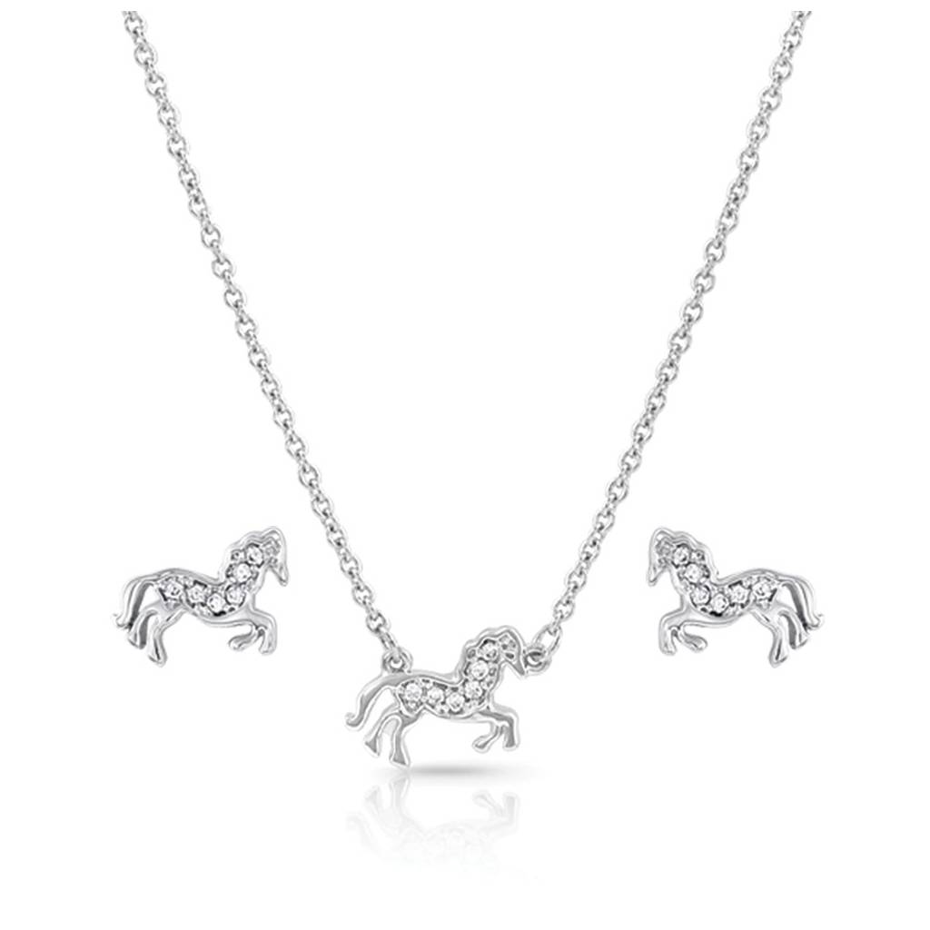 Montana Silversmiths All The Pretty Horses Jewelry Set