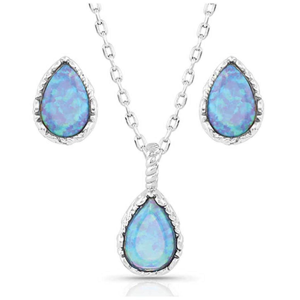 Montana Silversmiths Captivating Teardrop Jewelry Set