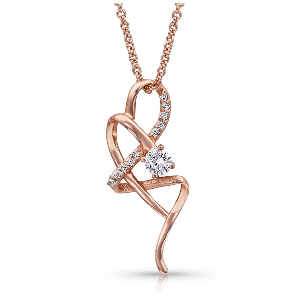 Montana Silversmiths It's Rose Gold Complicated Necklace