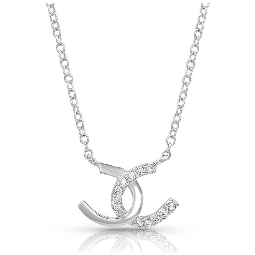 Montana Silversmiths Horseshoe Happiness Necklace