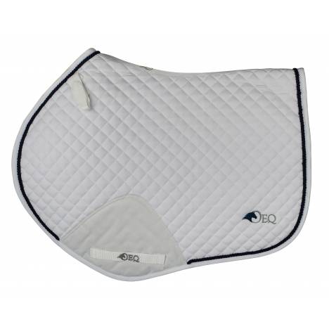 OEQ Jump Saddle Pad with Cordura Girth Area & Embroidery