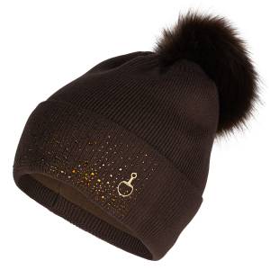 Horze Ladies Leona Knitted Hat with Crystals