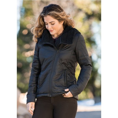 EQL by Kerrits Ladies Sherpa-Lined Quilted Jacket