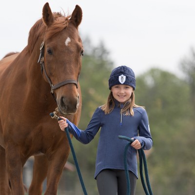 Irideon Kids Radiant Half Zip Shirt | EquestrianCollections