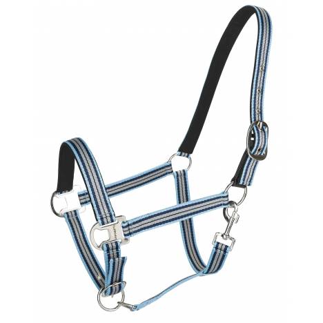 TuffRider Adjustable Nylon Breakaway Halter with Padded Crown and Nickel Hardware