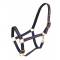 TuffRider Adjustable Nylon Breakaway Halter with Padded Crown and Rose Gold Hardware