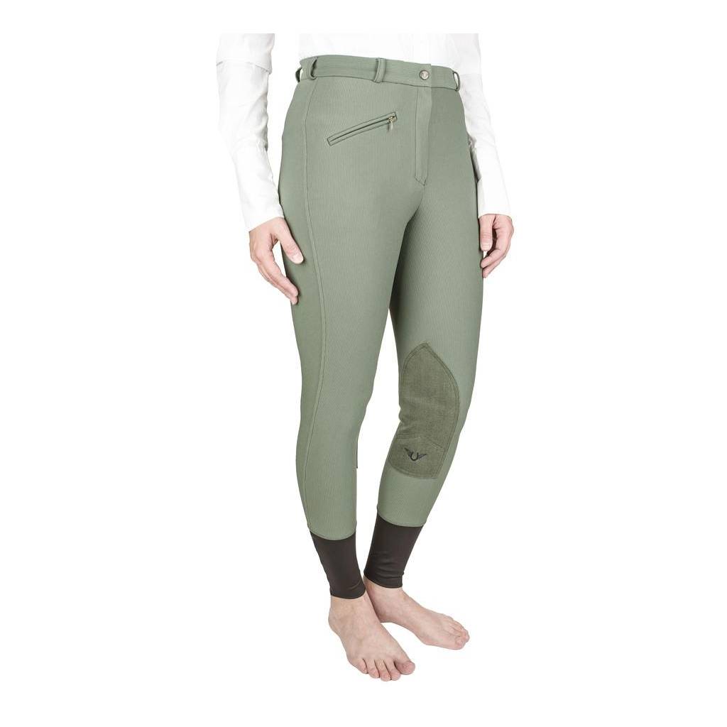 TuffRider Ladies Ribb Knee Patch Breeches