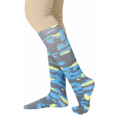 TuffRider Kids Camo Boot Socks