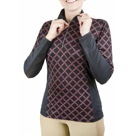 Equine Couture Ladies EquiCool Leatherworks Sport Shirt