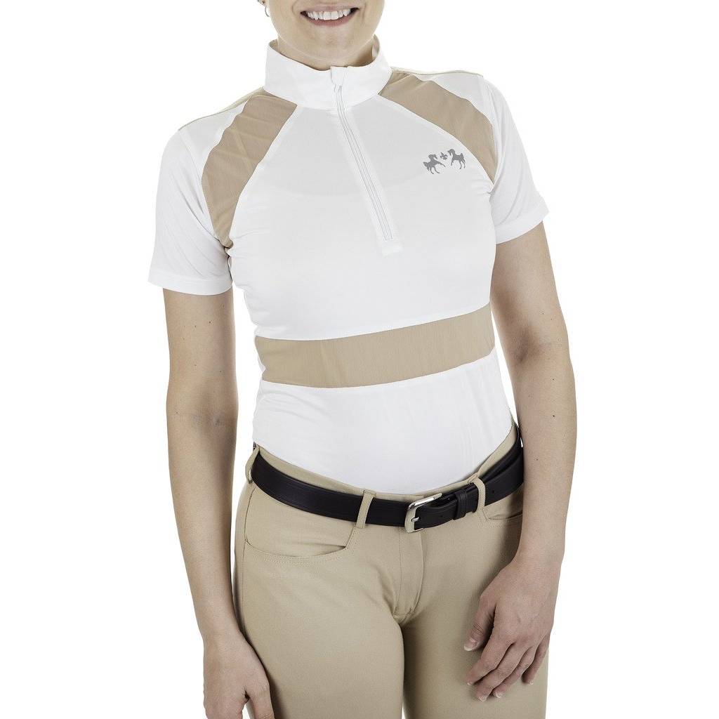 Equine Couture Ladies Nicolette EquiCool Short Sleeve Show Shirt