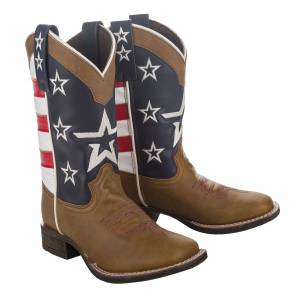 TuffRider Youth American Cowboy Western Boots